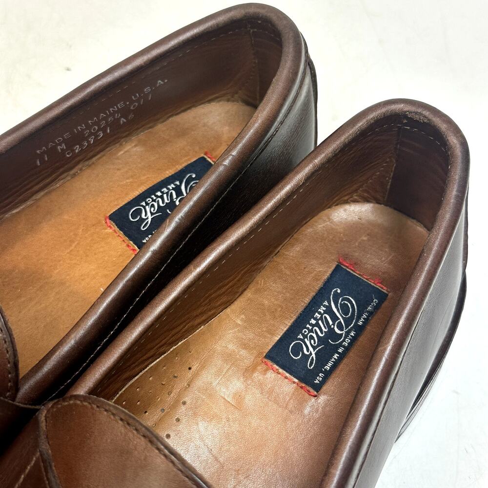 VGUC Rancourt & Co. x Cole Haan Pinch Penny Loafer Made in Maine USA 11 D - Picture 8 of 13